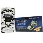 Defender-xtreme 10 M White Camouflage Stun Gun Built-in Flash Light Self Defence. Fixed Price $13.99.