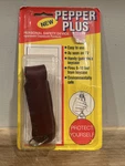 Pepper Plus Spray As Seen On Tv Brown Leather Case 90s 1990s Capsicum. Fixed Price $19.97.