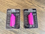 2 Pack Police Magnum Keychain Pepper Spray Self Defense 1/2oz Flip Top Hot Pink. Fixed Price $17.99.