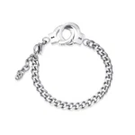 Hmooy Handcuff Bracelet Stainless Steel Chain Link Adjustab.... Fixed Price $22.99.