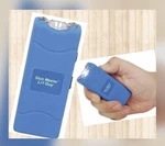 Police Blue Stun Gun Self Defense 60 Mi Vol Rechargeable Flashlight Home Protect. Fixed Price $20.45.