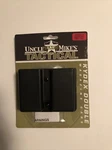 Uncle Mikes Double Mag Case Kydex Black Single Stack, Belt Loop, Card -. Fixed Price $18.00.