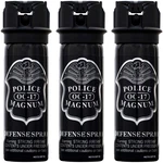 Police Magnum Pepper Spray Usa Self Defense Maximum Strength 3 Pack 3oz Flip Top. Fixed Price $26.99.