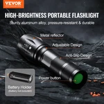 2 Pack Flashlights Torch, 2000 High Lumens 5 Modes Adjustable Focus Flashlight,. Fixed Price $18.06.