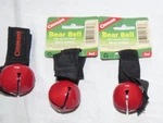 Coghlans Red Bear Bell - Three. Fixed Price $6.00.