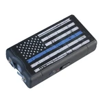 Police Force 9,100,000 V Blue Line Stun Gun. Fixed Price $21.95.