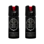 2 Police Magnum Pepper Spray Ounce Stream Twist Lock Safety Defense Protection. Fixed Price $14.95.