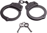 Uzi Double Lock Handcuffs With Chain Link Black. Fixed Price $28.42.