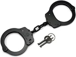 Heavy Duty Double Lock Solid Steel Police Edition Handcuffs W/ Keys. Fixed Price $39.99.
