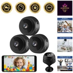 Compact 3-pack Wifi Security Cameras, 1080p Hd With Night Vision For Home Safety. Fixed Price $35.19.