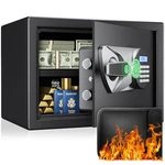 Blacksmith Home Biometric Safe 1.0 Cub - Fingerprint Recognition Box With Key.... Fixed Price $186.99.