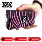 Max Power Dzs700 Stun Gun For Self Defense Pink Zebra Print With Led Flashlight. Fixed Price $20.99.