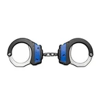 Asp 56062 Chain Identifier Ultra Plus Cuffs - Blue Steel Bow 1 Pawl. Fixed Price $67.80.