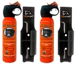 Lot Of 2 - Udap Pepper Power Bear Spray Repellant W/ Griz Guard Holster. Fixed Price $64.99.