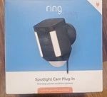 Ring Spotlight Cam Wired Plug-in Hd Security Camera W/ Built-in Spotlights Black. Fixed Price $104.99.