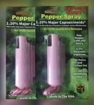2 Hot Molded Case 1/2 Oz Keychain Police Pepper Spray Defense Security Clip Pink. Fixed Price $16.98.