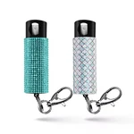 Nib "bling It" On Pepper Spray 2 Pk Guard Dog Glow In Dark Teal And Mermaid. Fixed Price $17.99.