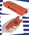 Rechargeable Led Flashlight Electric Shock Stun Gun Women Self Defense Siren Red. Fixed Price $28.94.
