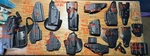 Assorted Holsters Left And Right Handed Multiple Guns Tasers. Fixed Price $260.00.