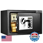 Adimo Safe Box For College Dorm Room With Fireproof Waterproof Bag, Money W. Fixed Price $73.81.