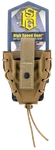 High Speed Gear 11dck0cb Taco Handcuff Holder Kydex Coyote Brown 2" U-mount. Fixed Price $47.25.