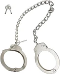 Yoghourds Metal Long Handcuffs Sturdy Durable Double Lock Steel Legcuffs, Po.... Fixed Price $57.74.