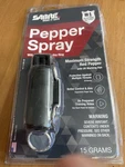 Sabre Pepper Spray With Quick Release Key Ring - Black Uv Dye. H. Fixed Price $13.95.