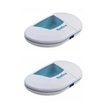 Vitacarry 8 Compartment Pill Box Holds Up To 150 Pills Waterproof (2pack). Fixed Price $14.99.