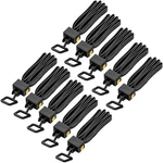 Asp Tri-fold Disposable Restraints 10 Pack Black Polymer Straps. Fixed Price $46.95.
