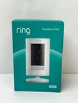 New Ring Outdoor Cam (stick Up Cam) Weather-resistant Camera White. Fixed Price $66.98.