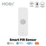 Moes Wifi Smart Pir Sensor Wireless Human Body Ir Motion Detector Home Security. Fixed Price $13.59.