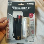 Sabre Personal Safety Kit Runner On-the-go Protection Spray Gel Hand Strap Clip. Fixed Price $20.00.