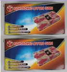 Lot Of 2 Fightsense Pink Camo Stun Guns Led Flashlight Black Nylon Belt Case Nib. Fixed Price $20.00.