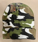 Kts - Kentucky Tactical Supply Beanie Hat Green Brown Black White Adult Cap Nwt. Fixed Price $11.95.