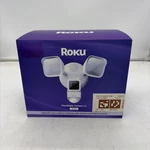 Roku Floodlight Security Camera Se Wired New Sealed. Fixed Price $70.00.