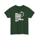 When Seconds Count Tee - Bold Self-defense & Liberty Statement Shirt Unisex.... Fixed Price $22.62.