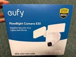 Eufy Floodlight Camera E30 Outdoor Security Cam 2k 360 Ptz Alert Ai Detect&track. Fixed Price $189.99.