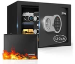 Caja Fuerte Patron 1.2 Pies Cubicos Con Teclado Electronico Para Oficina. Fixed Price $122.94.