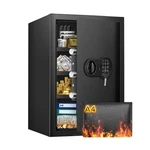 4.0 Safe Fireproof Ft Home Waterproof, Fire Large Proof Box Extra Wit... Cu. Fixed Price $146.73.
