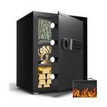 Safe Box, Home With Key & Fireproof Waterproof Bag, 2.0 Cu Ft Money Safe.... Fixed Price $172.51.