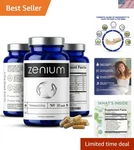 Achieve Serenity With Zenium Ayurvedic Stress Relief Supplement 60 Capsules. Fixed Price $66.99.