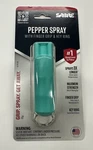 Sabre Clamshell Mint Green Pepper Spray, Hard Case Hc-mt-23oc. Fixed Price $16.00.