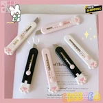New Cute Cat Paw Box Cutter Retractable Utility Knife Safety Letter Opener. Fixed Price $6.78.