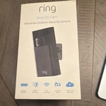 Ring Stick Up Cam Wire-free Hd Security Camera, Motion Detection, Alexa, Black. Fixed Price $129.99.