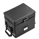 Uimoso Fireproof Document Box 1832 Heat-resistant Dual-layer File With Lock. Fixed Price $32.39.