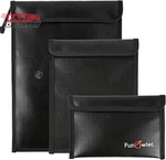 Funowlet Fireproof Waterproof Document Bag 3 Pack Fire And Water Resistant Zip. Fixed Price $38.61.