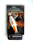 Electronic Defense Whistle Doberman Security Personal Emergency Alarm Nip. Fixed Price $28.50.