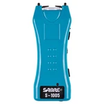Sabre S-1005-tq Teal Rechargeable 1.60 C Stun Gun W/ Led Flashlight & Holster. Fixed Price $24.95.