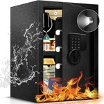 2.8 Cu Ft Safe Box For Home Documents -steel Electronic Digital Safety O. Fixed Price $408.37.