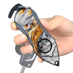 Personal Alarm Emergency Tool: Safety Alarm, Seat Belt Cutter, Glass Breaker. Fixed Price $25.00.